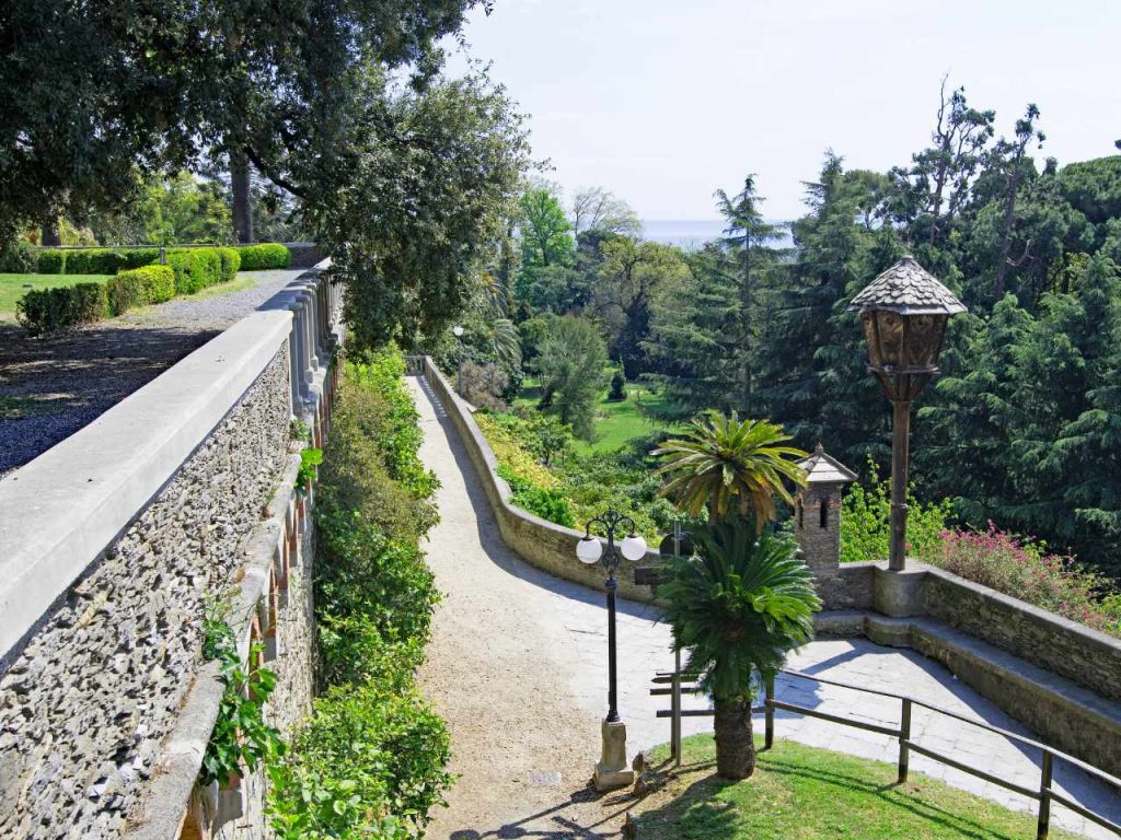 giardini villa negrotto arenzano
