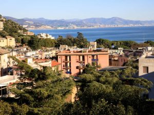 paesaggio di arenzano in liguria